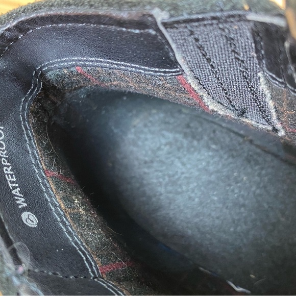 Blondo Valli Suede Waterproof Black Ankle Boot Booties Womens 8 M B4935 Side Zip - Picture 12 of 12